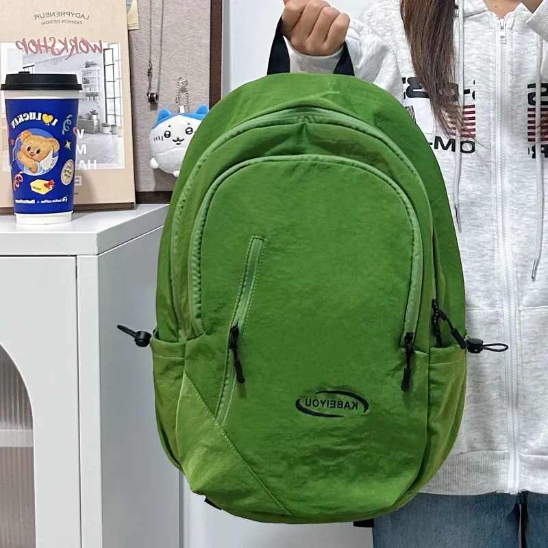 Debecca Nylon Backpack Large Size Unisex Multicolor-15