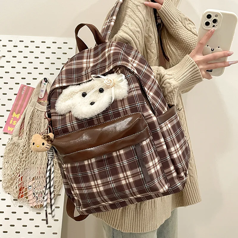 Debecca Nylon Backpack Unisex Multicolor-6