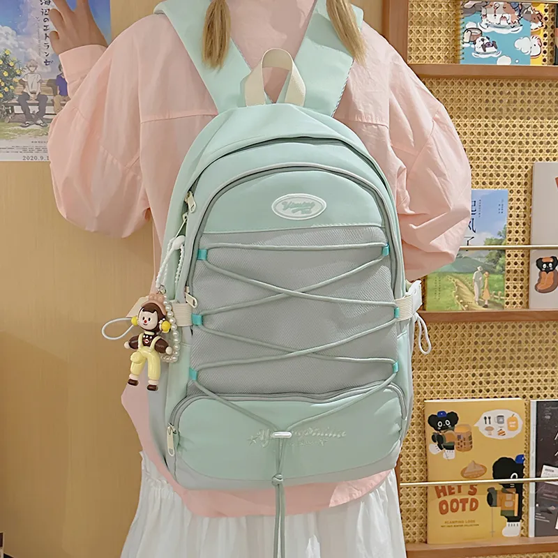 Debecca Nylon Backpack Regular Unisex Multicolor-5