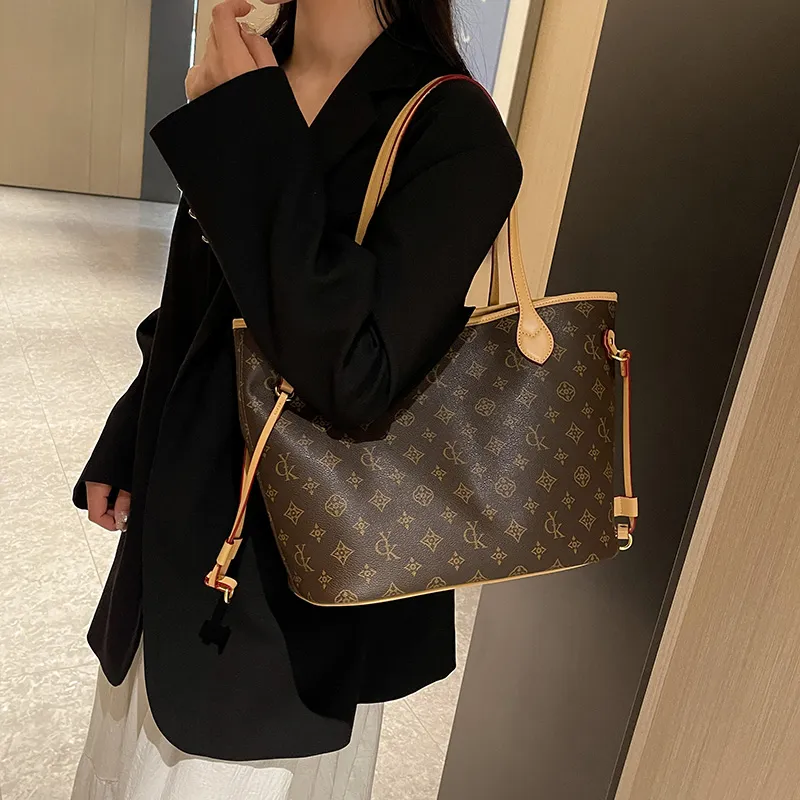 Debecca PU Shoulder Bag Regular Women's Brown-2