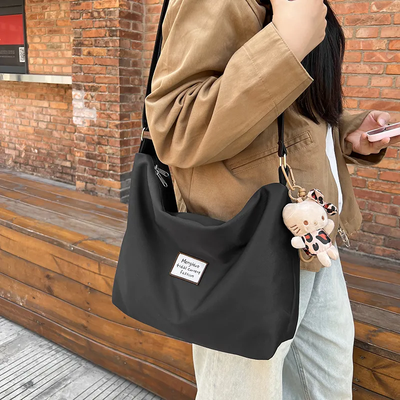 Debecca Canvas Crossbody Bag Canvas Bag Regular Women's Multicolor-8