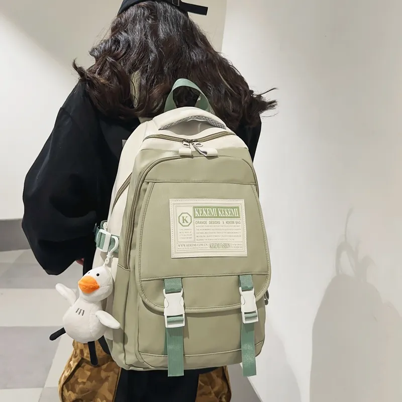 Debecca Nylon Backpack Unisex Multicolor-11