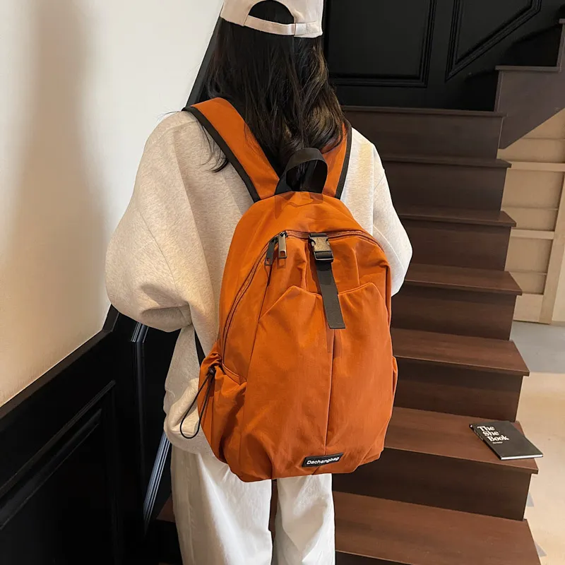 Debecca Canvas Backpack Unisex Multicolor-1
