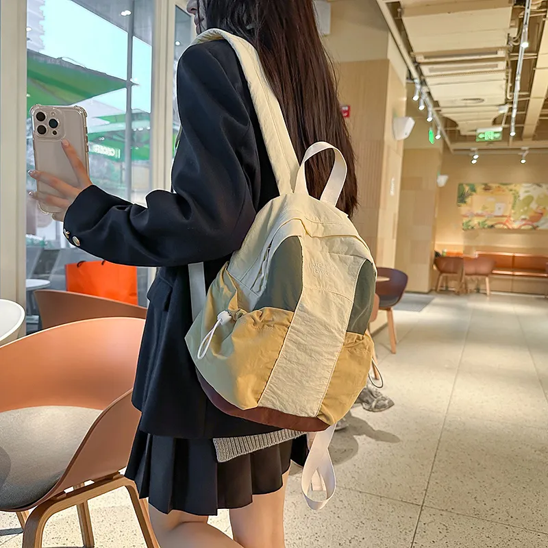 Debecca Nylon Backpack Regular Unisex Multicolor-2