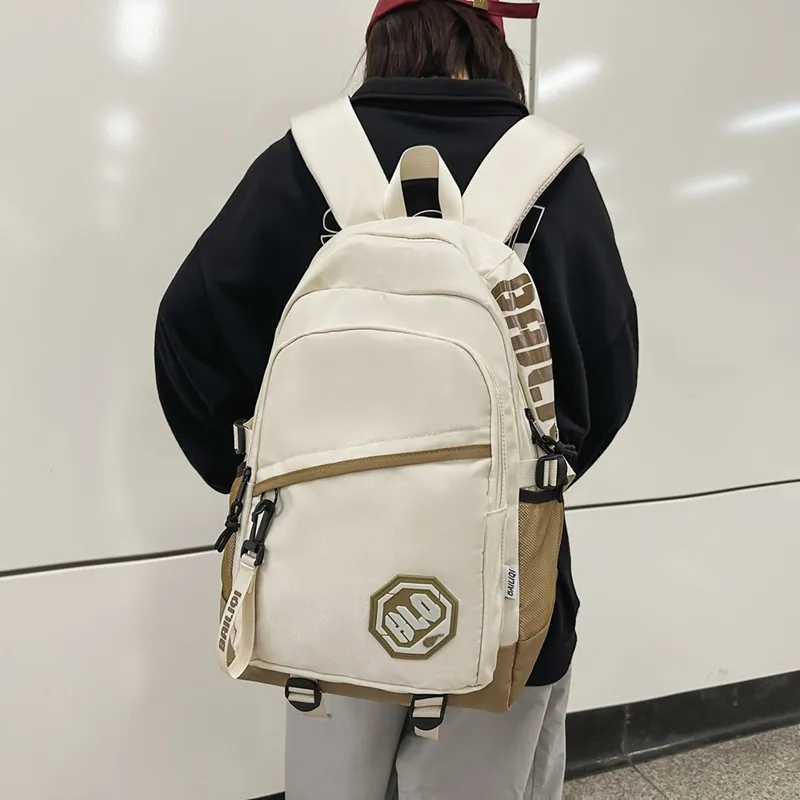 Debecca Nylon Backpack Regular Unisex Multicolor-1