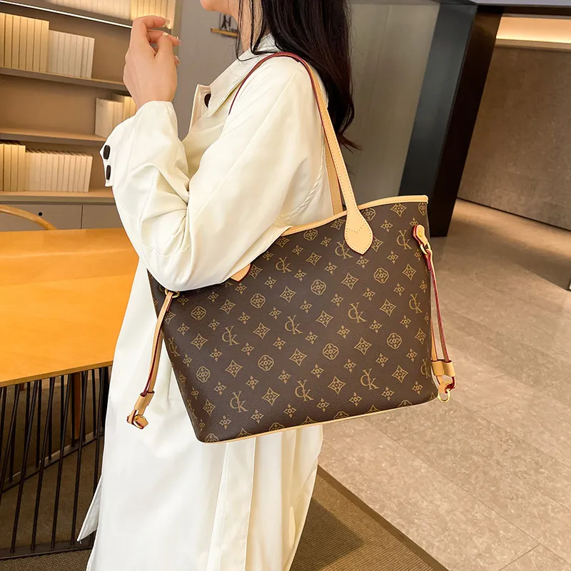 Debecca PU Shoulder Bag Regular Women's Brown-1