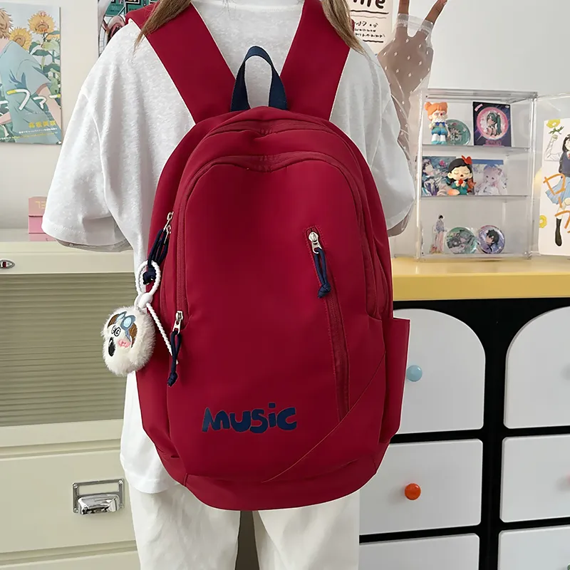 Debecca Nylon Backpack Unisex Multicolor-12
