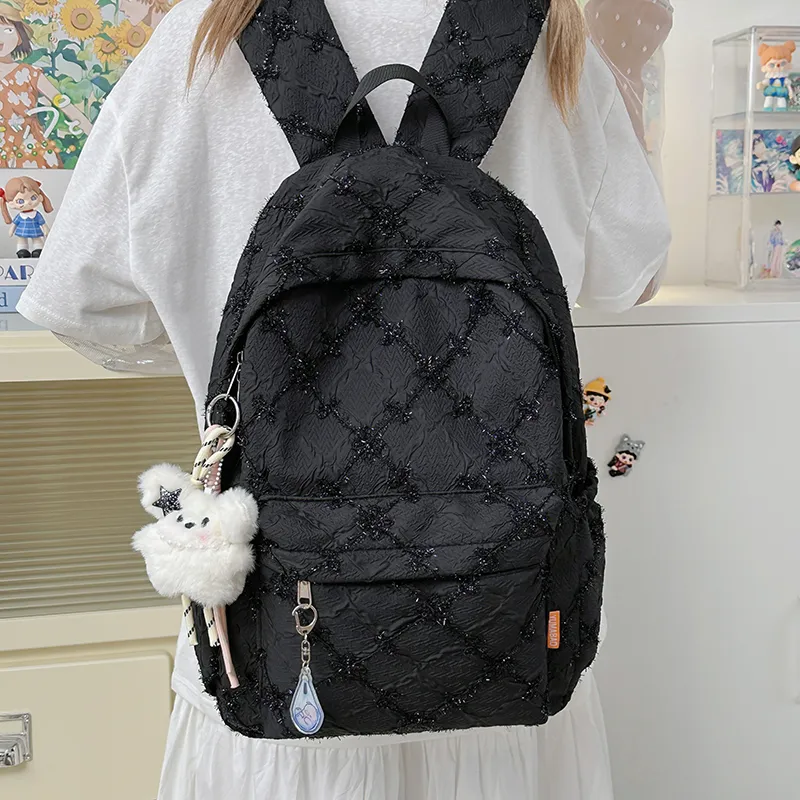 Debecca Polyester Backpack Regular Women's Multicolor-5