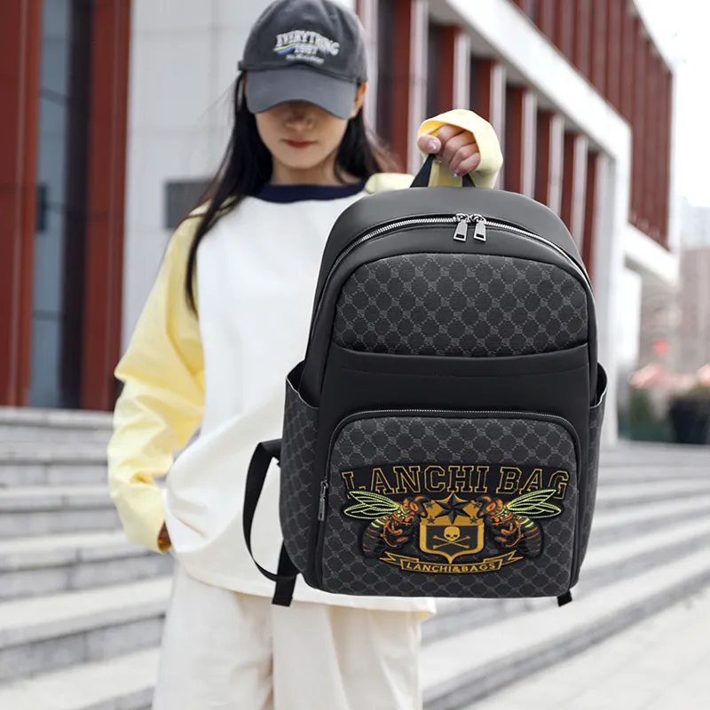 Debecca PU Backpack Unisex Multicolor-7