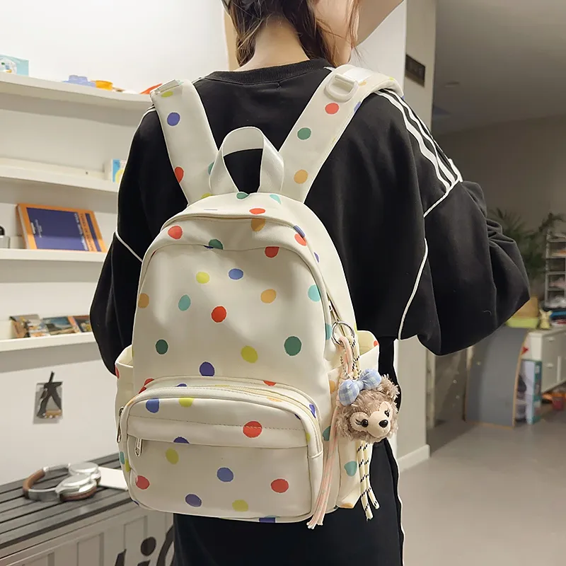 Debecca Cotton Backpack Regular Women's Multicolor-22