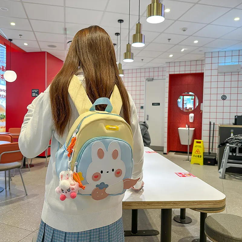 Debecca Nylon Backpack Small Size Kids' Multicolor-7