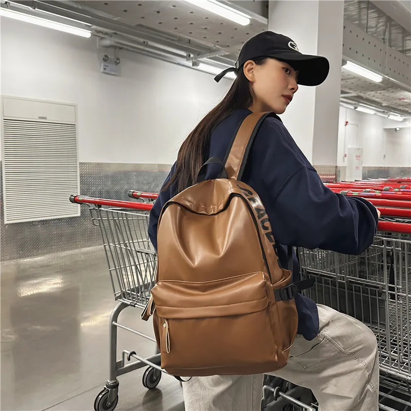Debecca PU Backpack Regular Unisex Multicolor-12