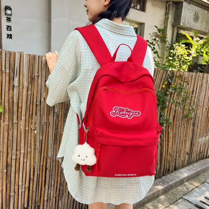 Debecca Nylon And Mesh Backpack Regular Unisex Multicolor-2