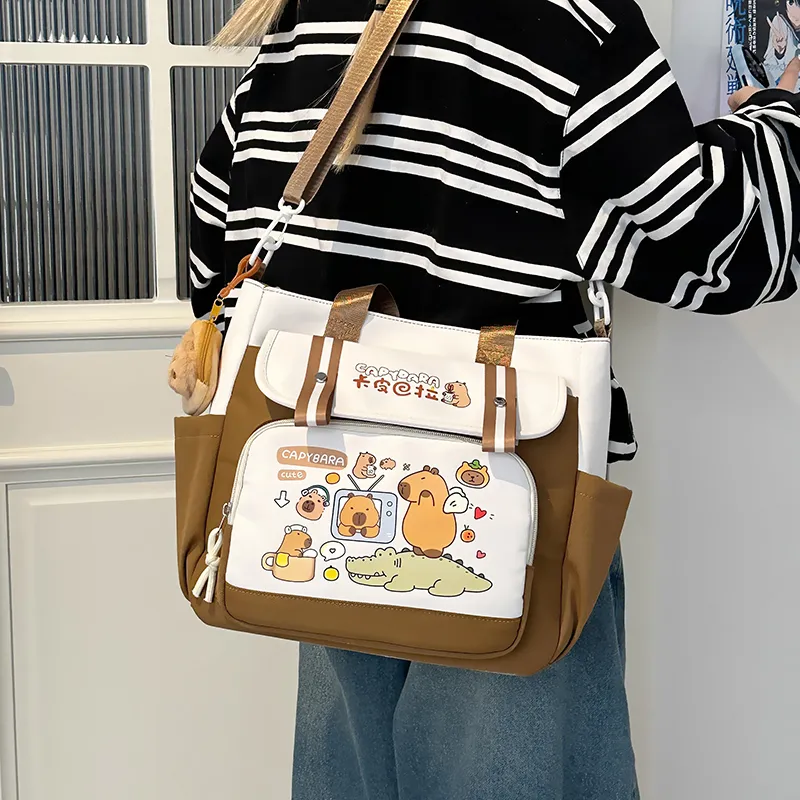 Debecca Nylon One Shoulder Handbags Women's Multicolor-3