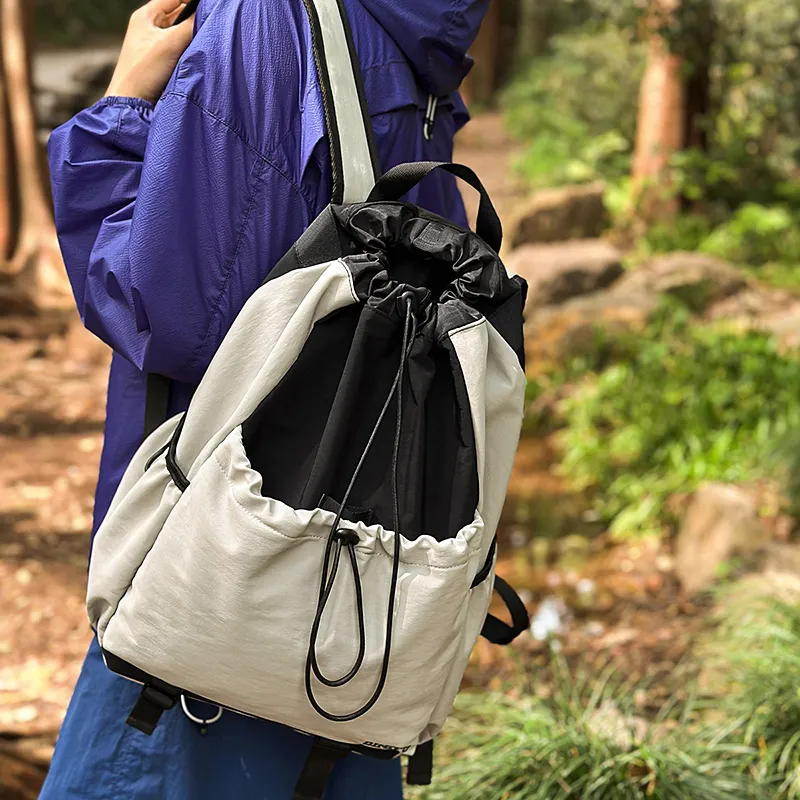 Debecca Nylon Backpack Unisex Multicolor-11