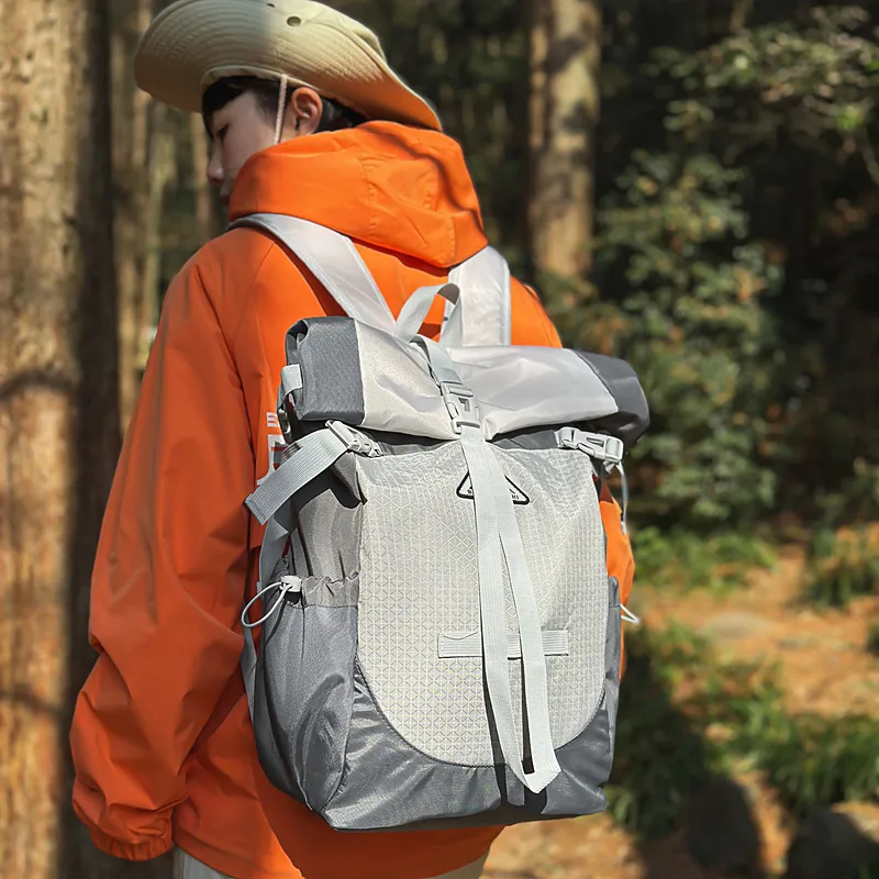Debecca Nylon Backpack Unisex Multicolor-9
