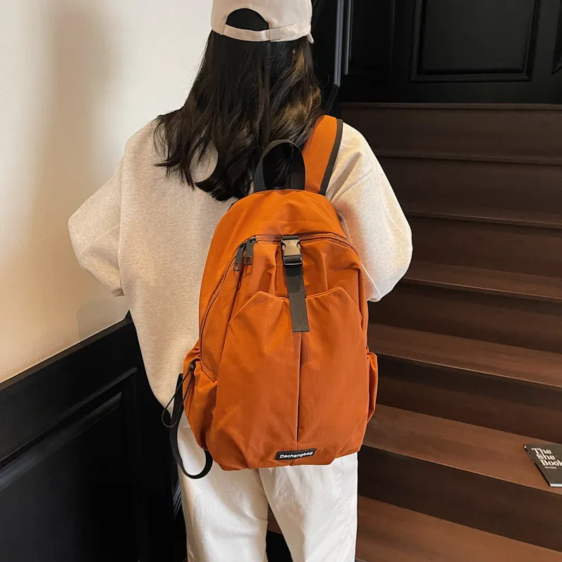 Debecca Canvas Backpack Unisex Multicolor-3