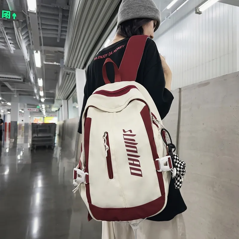 Debecca Nylon Backpack Unisex Multicolor-1