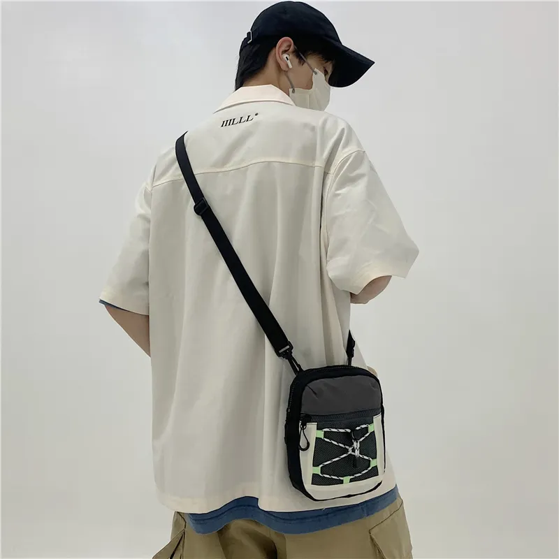 Debecca Canvas Bag, Shoulder Bag, Crossbody Bag, Cell Phone Pouch Regular Unisex Multicolor-5