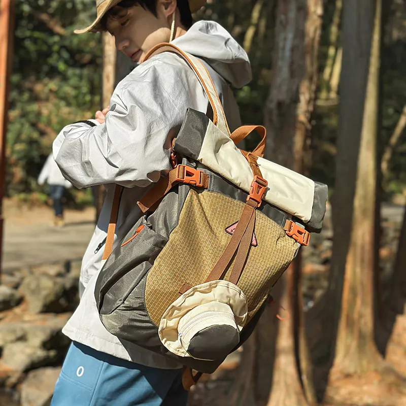 Debecca Nylon Backpack Unisex Multicolor-3
