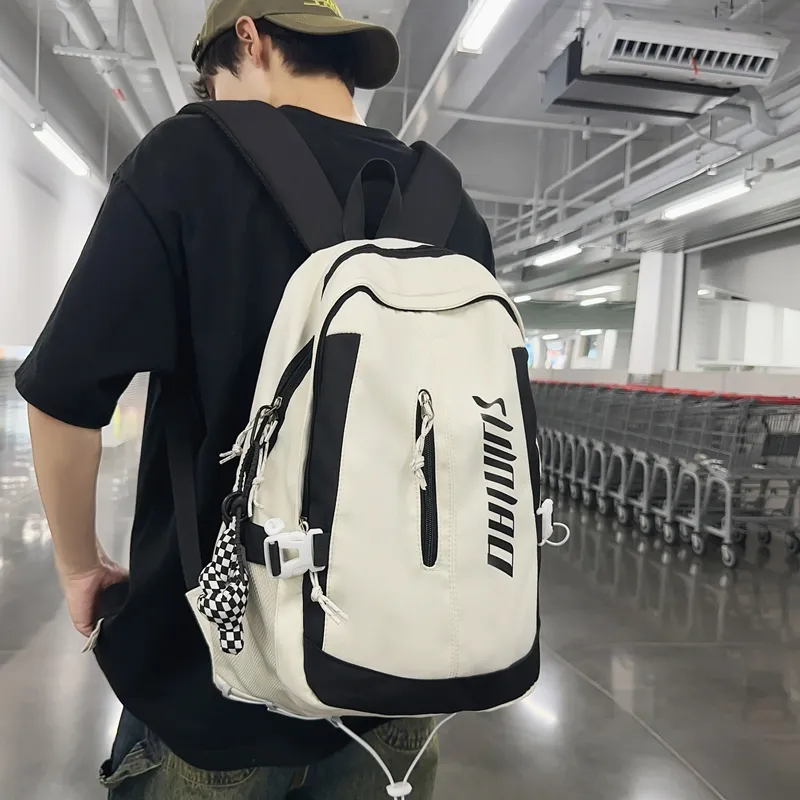 Debecca Nylon Backpack Unisex Multicolor-5