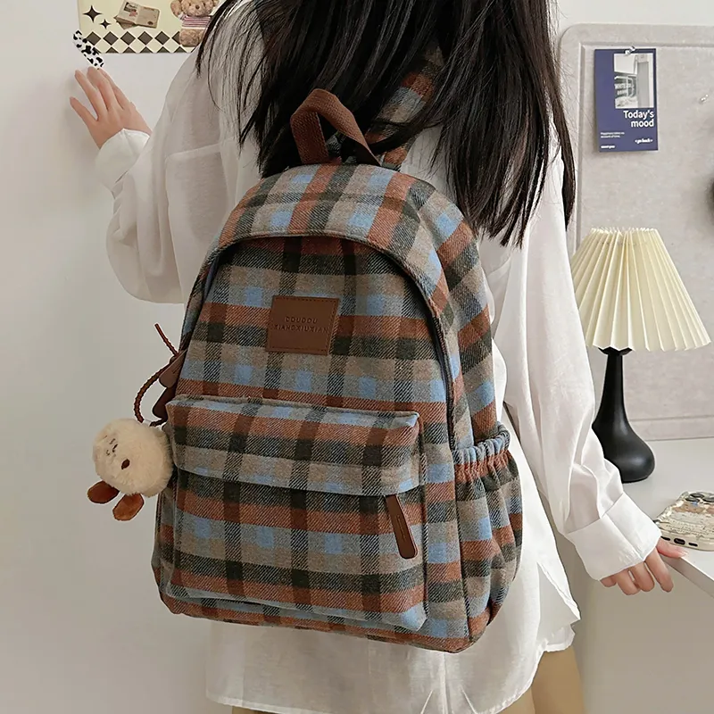 Debecca Polyester Backpack Women's Multicolor-8