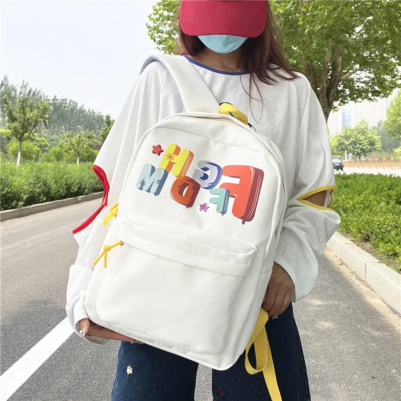 Debecca Nylon Backpack Unisex Multicolor-5