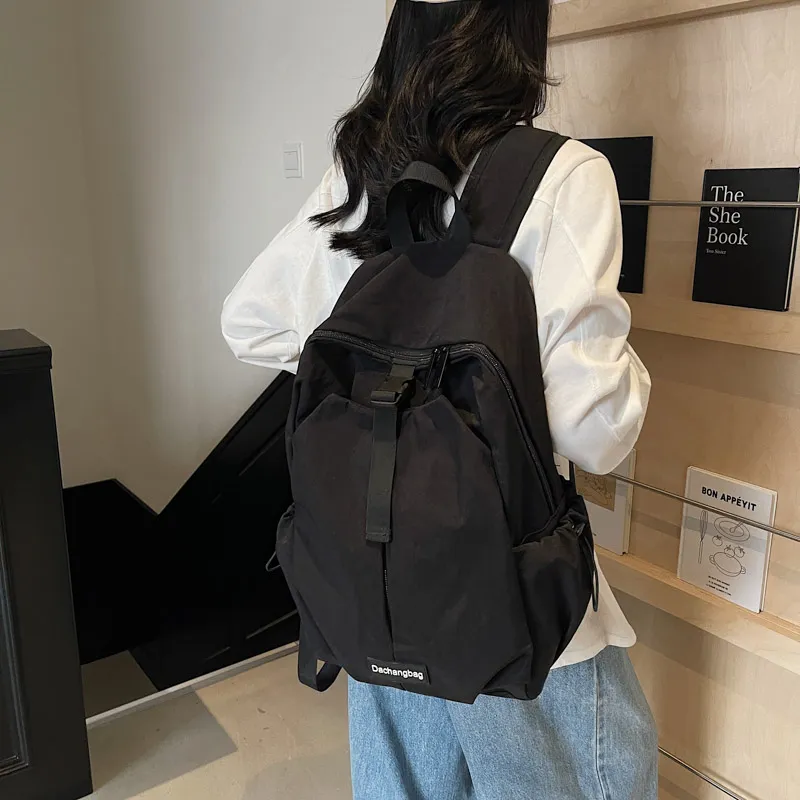 Debecca Canvas Backpack Unisex Multicolor-7