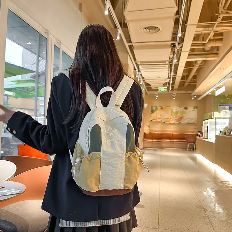 Debecca Nylon Backpack Regular Unisex Multicolor-1