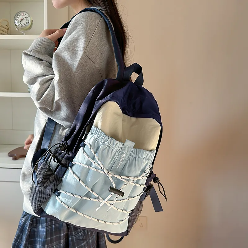 Debecca Nylon Backpack Unisex Multicolor-2