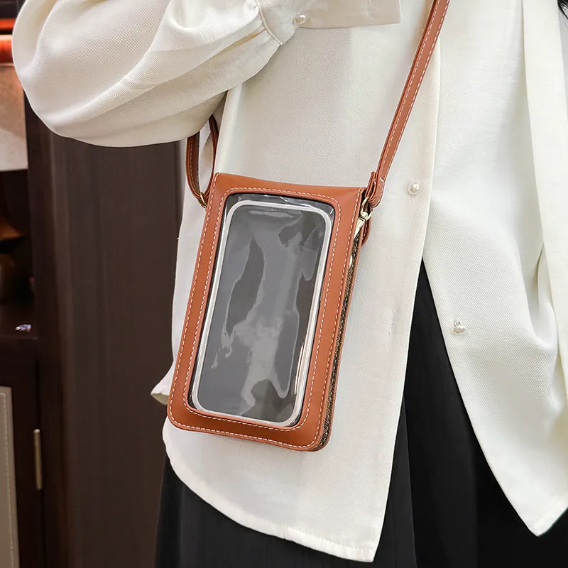 Debecca PU Cell Phone Pouch Regular Women's Multicolor-7