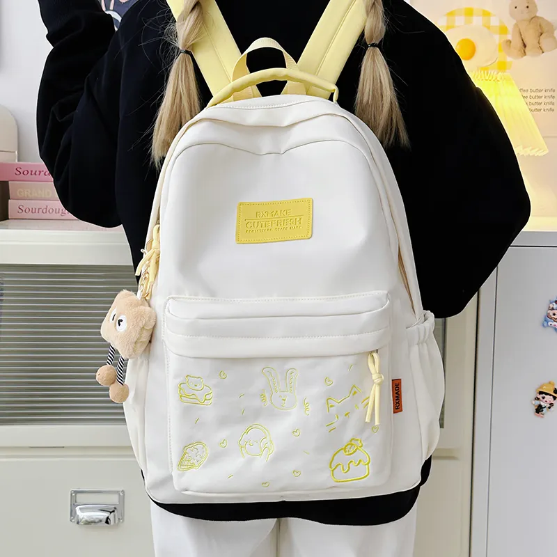 Debecca Nylon Backpack Regular Unisex Multicolor-21