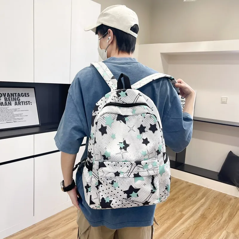 Debecca Nylon Backpack Unisex Multicolor-17