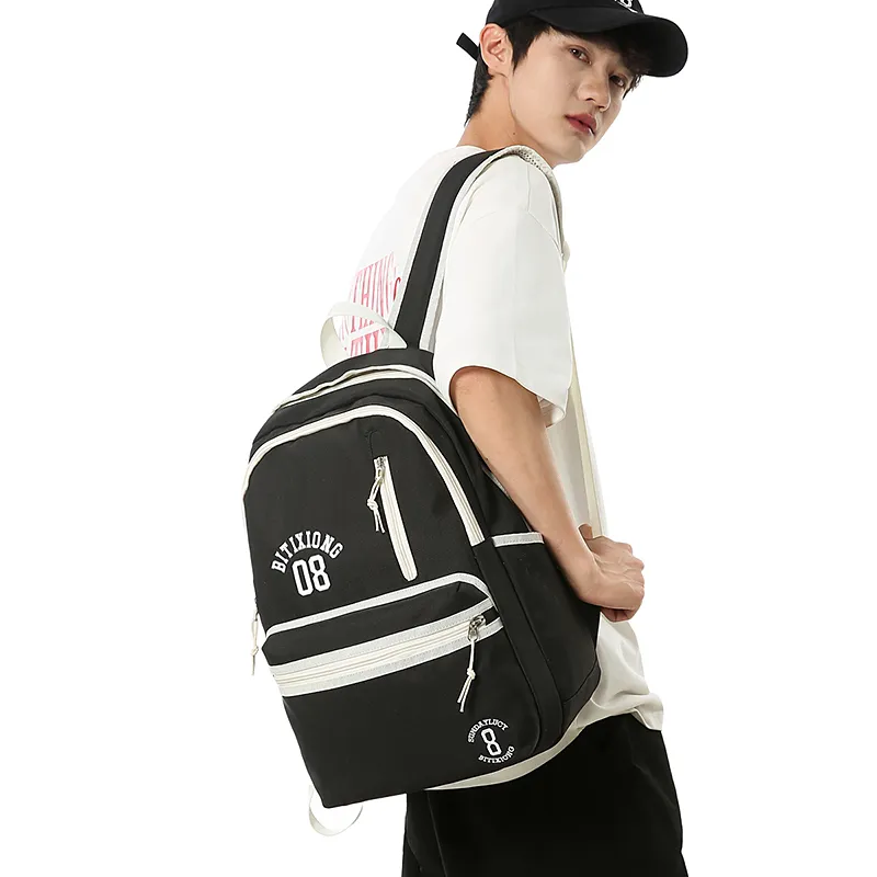 Debecca Nylon Backpack Unisex Multicolor-6