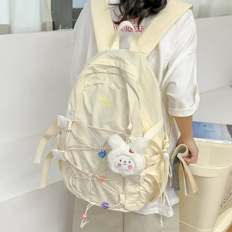 Debecca Nylon Backpack Unisex Multicolor-6