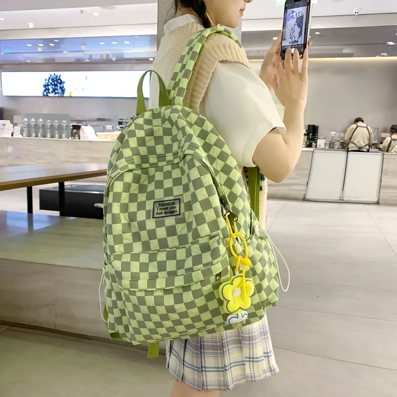 Debecca Nylon Backpack Unisex Multicolor-10