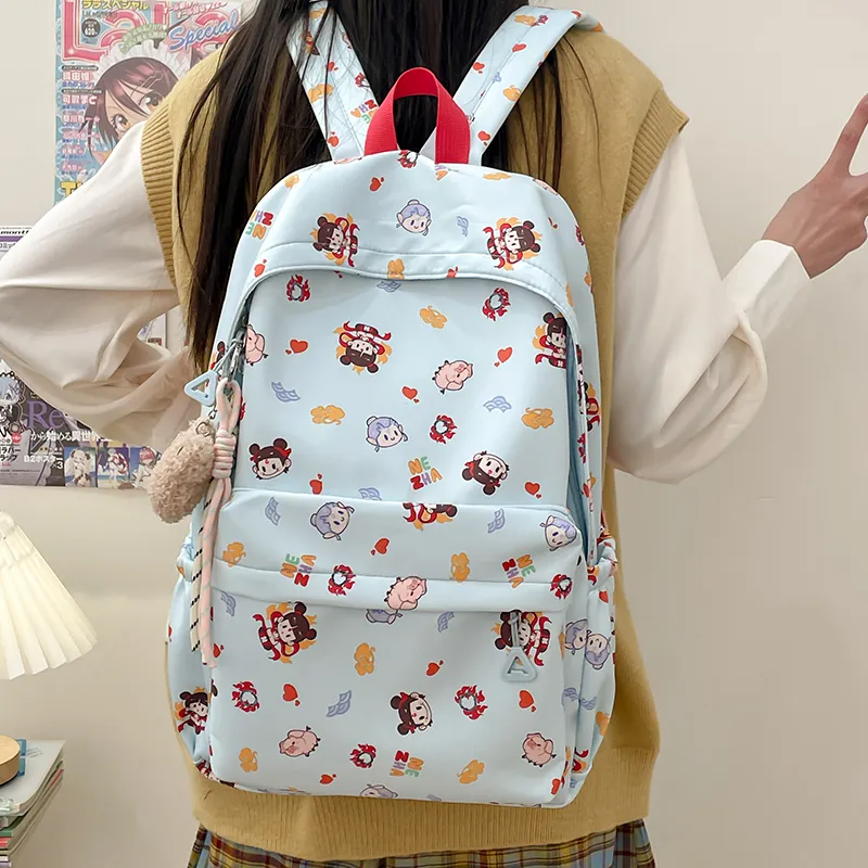 Debecca Nylon Backpack Unisex Multicolor-10