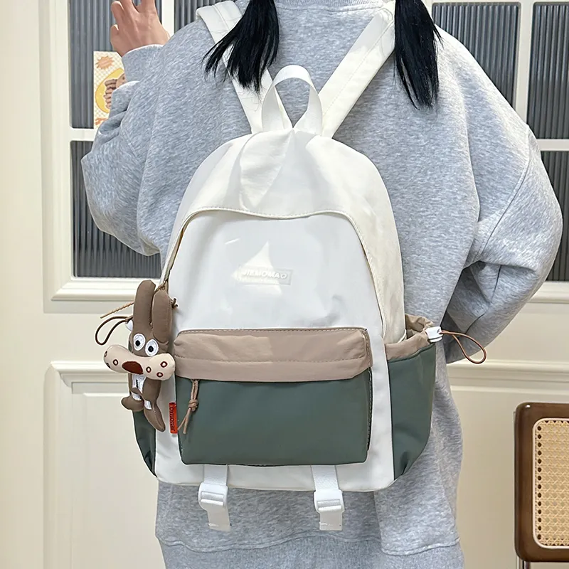 Debecca Nylon Backpack Regular Unisex Multicolor-6