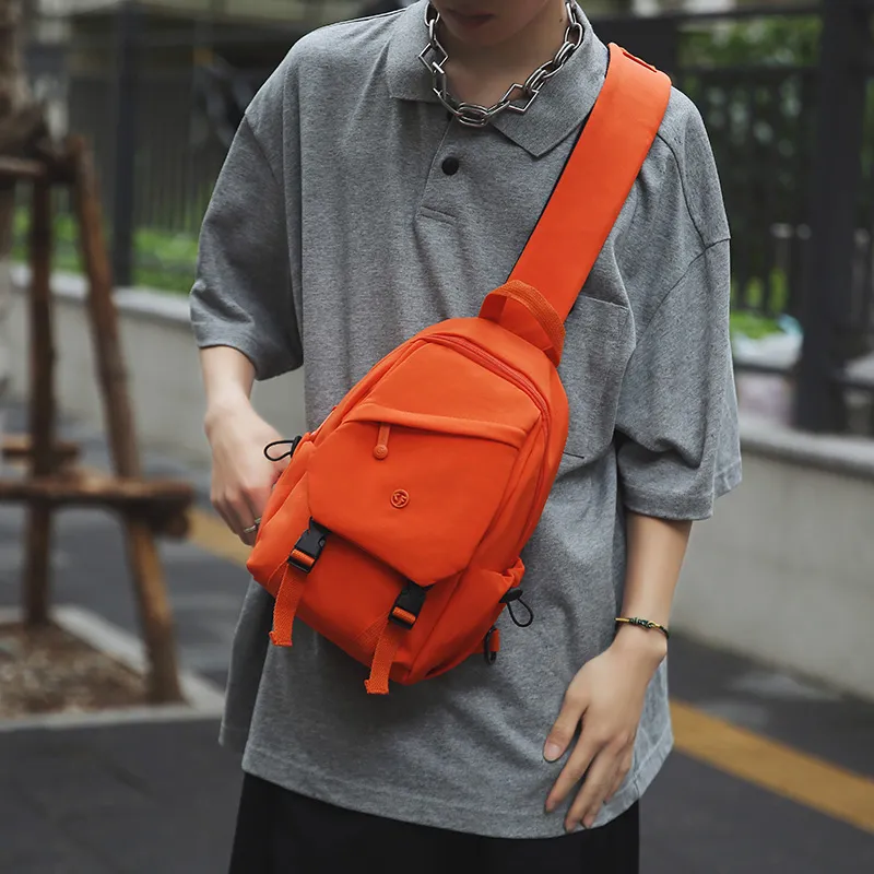 Debecca Nylon Sling Bag Regular Unisex Multicolor-7