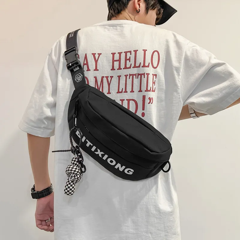 Debecca Nylon Shoulder Bag Unisex Multicolor-1