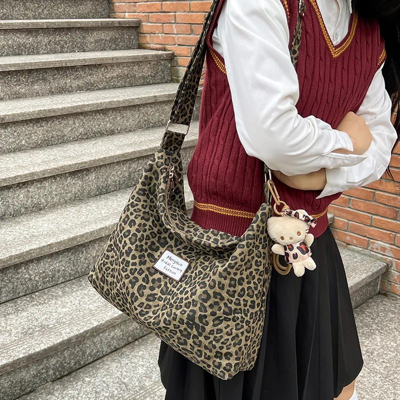 Debecca Canvas Crossbody Bag Canvas Bag Regular Women's Multicolor-1