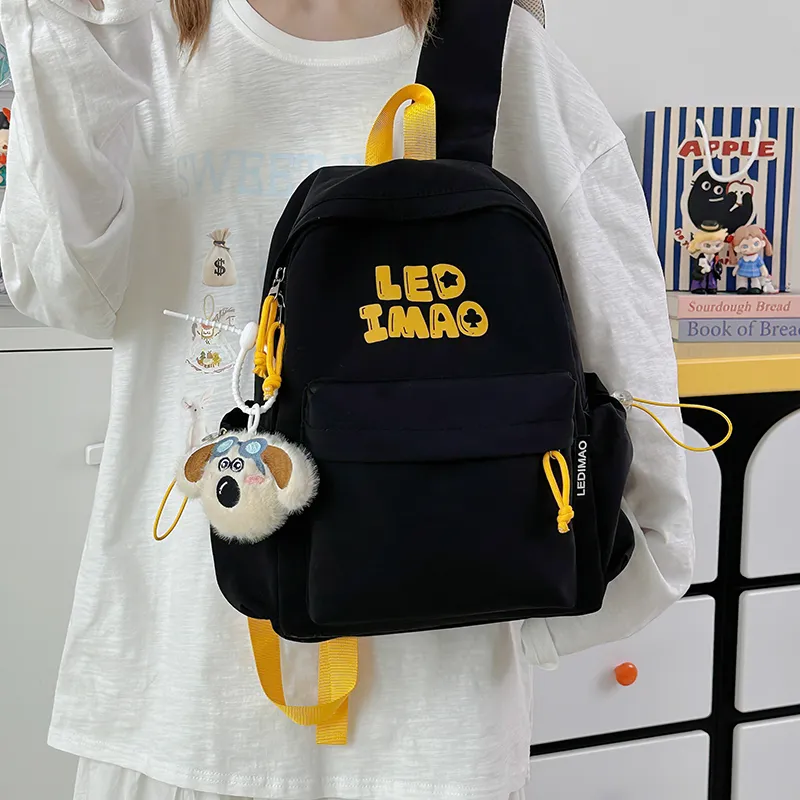 Debecca Polyester Backpack Unisex Multicolor-7