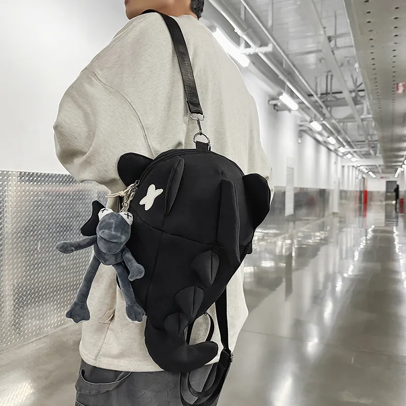 Debecca Nylon Backpack Unisex Multicolor-2