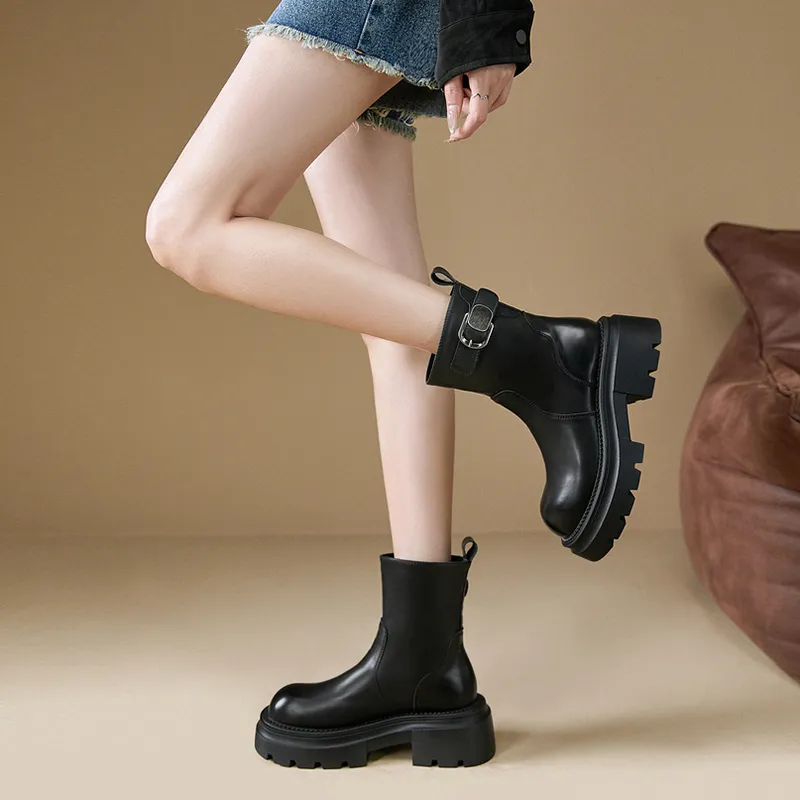WESTLINK Ankle Boots Women's Black-6