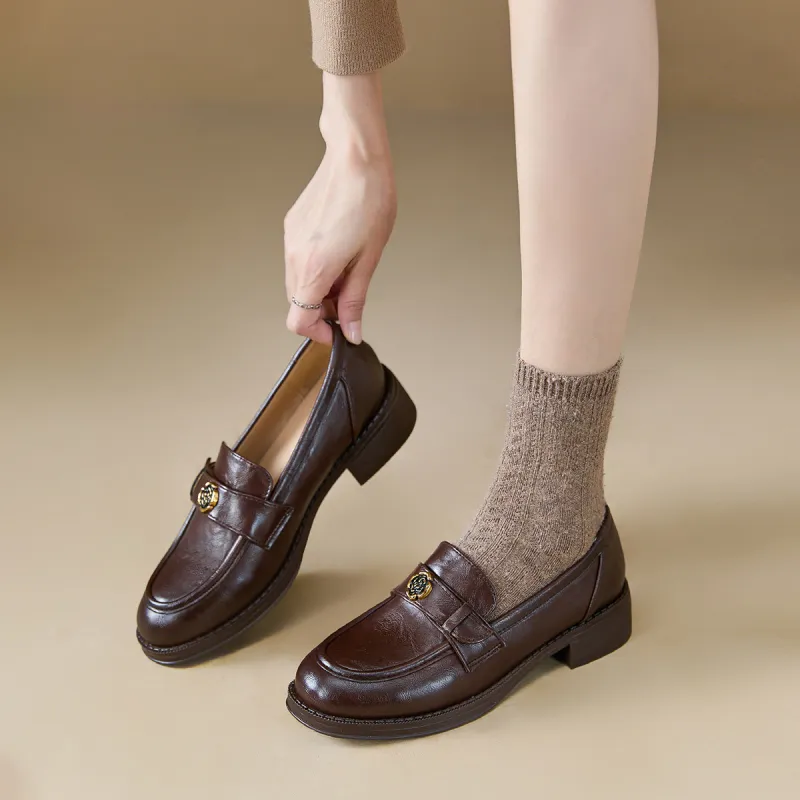WESTLINK Loafers Women's Coffee-11