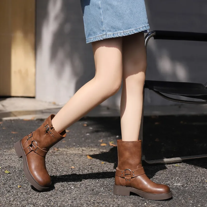WESTLINK Chelsea Boots 4cm Women's-6