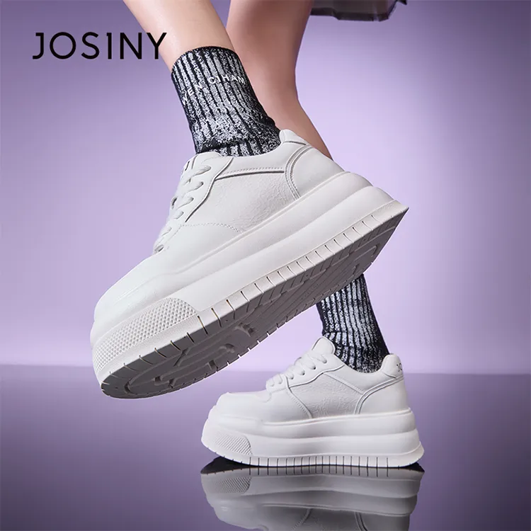 JOSINY JOSINY Wear Resistant Slip Resistant Low Top Skateboard Shoes Women's-4