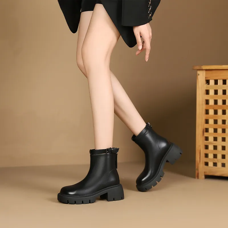 JOSINY Ankle Boots Women's Black/Green/Brown-21