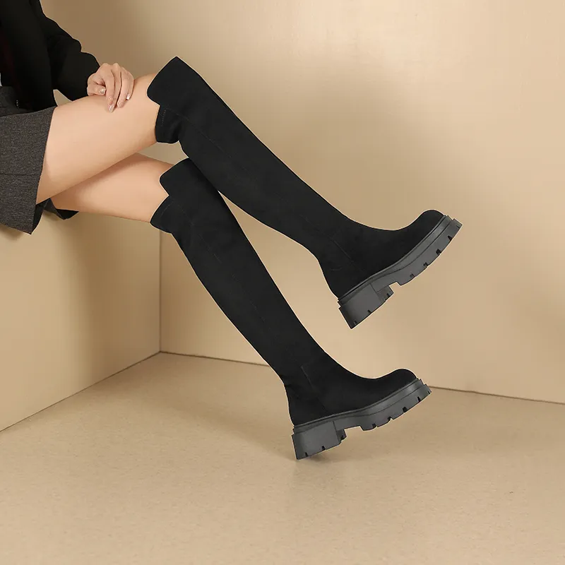 JOSINY Over-the-knee Boots 6cm Women's-5