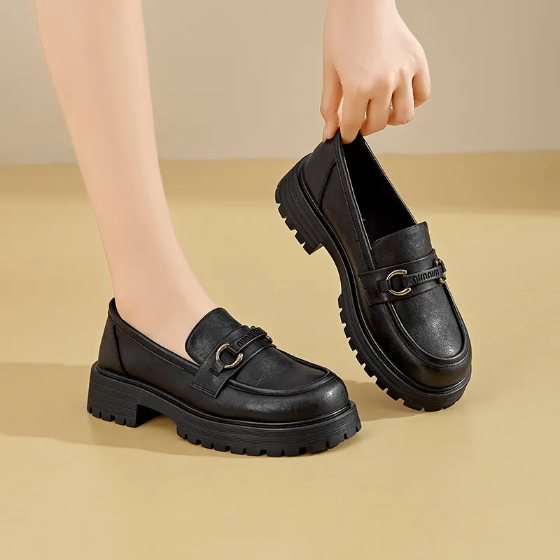 JOSINY JOSINY Loafers 4cm Women's Black-3